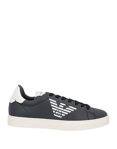 EMPORIO ARMANI Sneakers Midnight blue Soft Leather
