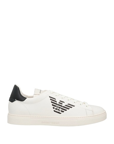 EMPORIO ARMANI Sneakers White Soft Leather