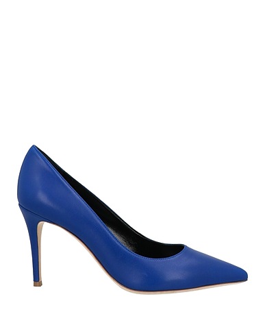 LERRE Pump Bright blue Soft Leather