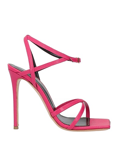 LERRE Sandals Fuchsia Soft Leather