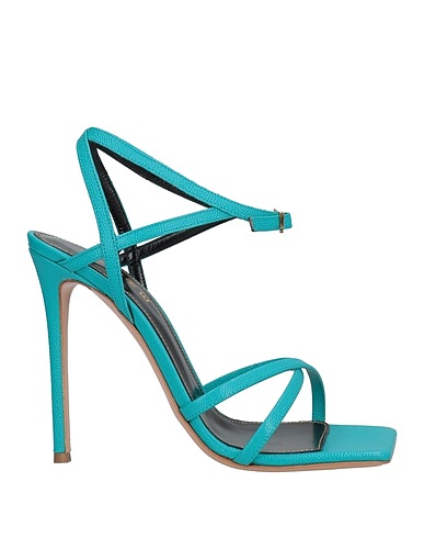 LERRE Sandals Turquoise Soft Leather