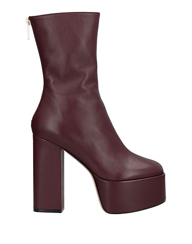 PARIS TEXAS Ankle boot Burgundy Soft Leather