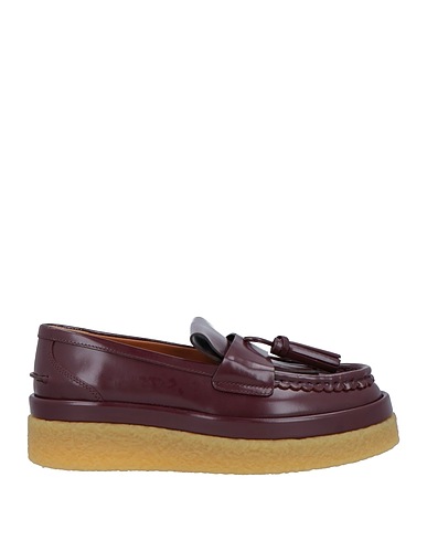 CHLOÉ Loafers Plum Soft Leather
