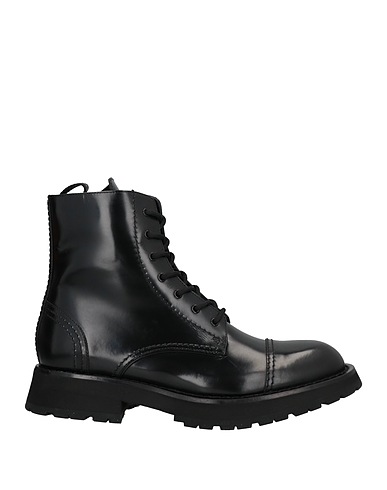MCQUEEN Ankle boot Black Soft Leather