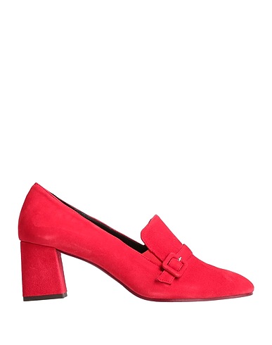 DANIELE ANCARANI Loafers Red Leather