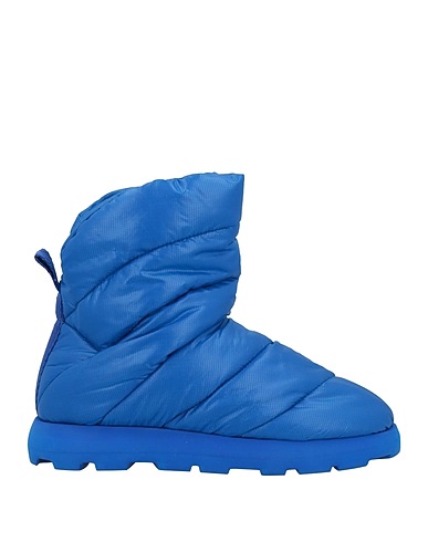 PIUMESTUDIO Ankle boot Bright blue Textile fibers