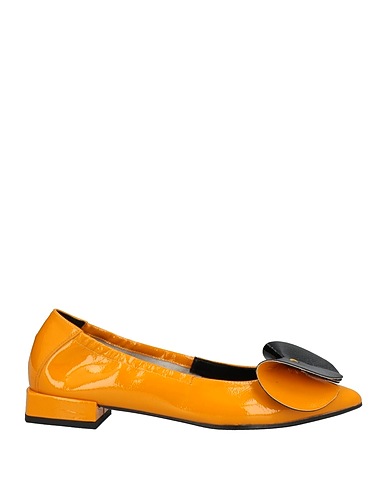DANIELE ANCARANI Ballerine Giallo ocra Pelle