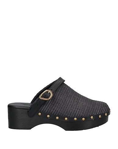 ANCIENT GREEK SANDALS Mules and clogs Black Soft Leather