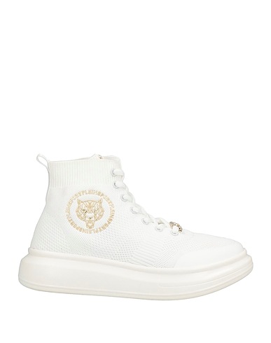 PLEIN SPORT Sneakers White Textile fibres