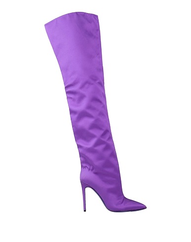 PARIS TEXAS Boots Purple Textile fibers