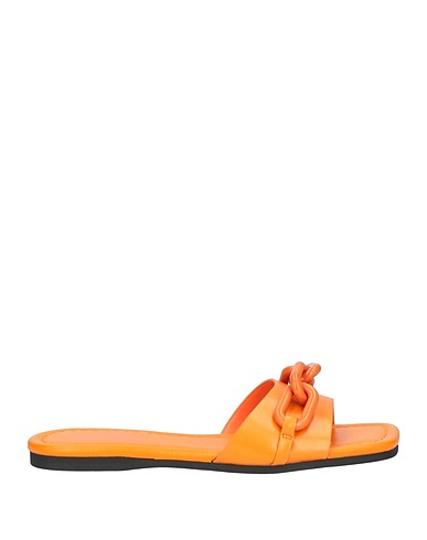 ACTITUDE by TWINSET Sandals Orange Synthetic fibers