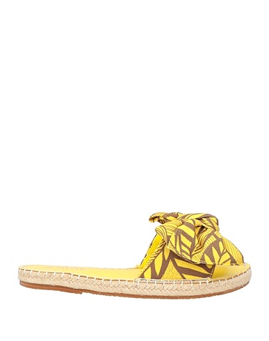 ACTITUDE by TWINSET Espadrillas Giallo Fibre tessili