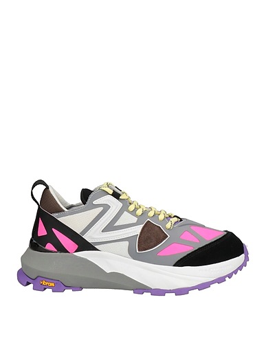 PHILIPPE MODEL Sneakers Fuchsia Gewebefasern, Leder