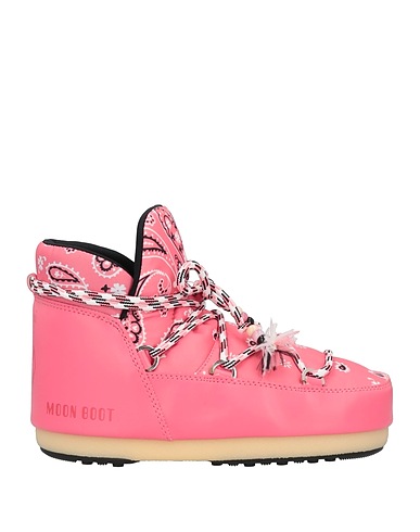 MOON BOOT Stivaletti Rosa Fibre tessili