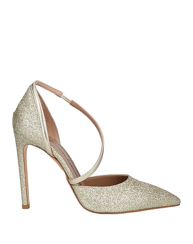 GIANCARLO PAOLI Court Platinum Textile fibres, Soft Leather