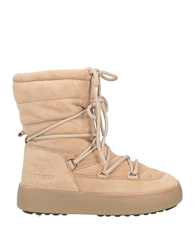 MOON BOOT Stiefelette Beige Leder