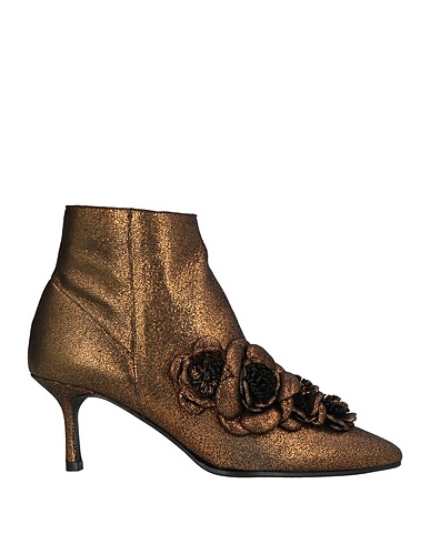 DANIELE ANCARANI Ankle boot Bronze Soft Leather