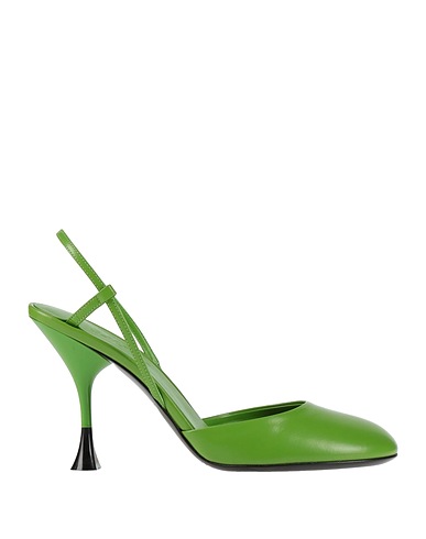 3JUIN Court Green Soft Leather