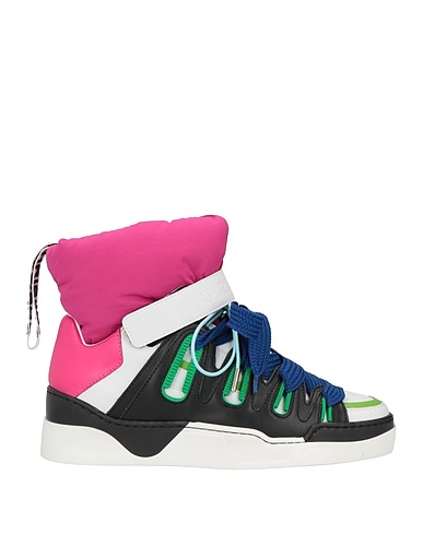 KHRISJOY Sneakers Fuchsia 100% Polyester, Polyurethane, Polyamide