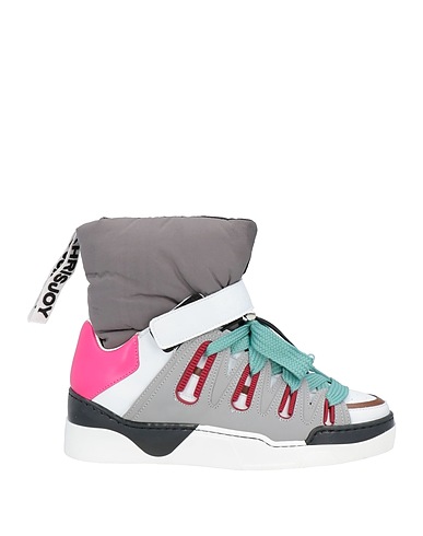 KHRISJOY Sneakers Grey 100% Polyester, Polyurethane, Polyamide