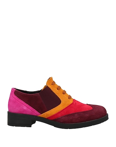 DANIELE ANCARANI Laced shoes Marigold Leather