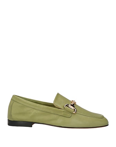 DOUCAL'S Loafers Light green Leather
