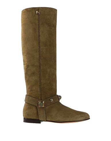 ETRO Boots Military green Leather