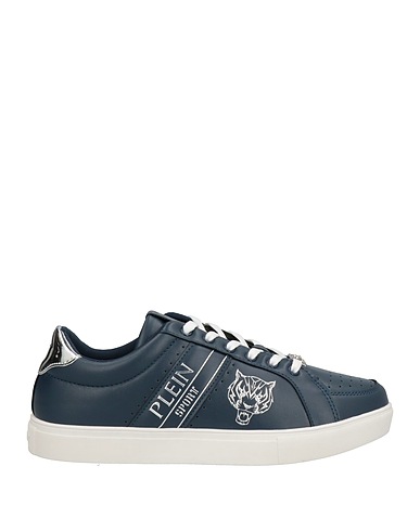 PLEIN SPORT Sneakers Blau Andere Fasern, Gewebefasern, Leder