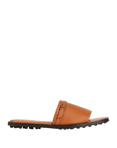 TOD'S Sandals Brown Soft Leather