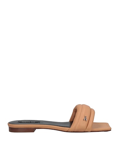 PATRIZIA PEPE Sandals Beige 100% Soft Leather