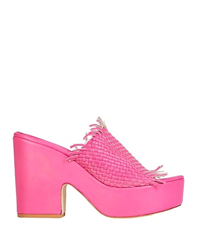 L'ARIANNA Sandals Magenta Soft Leather
