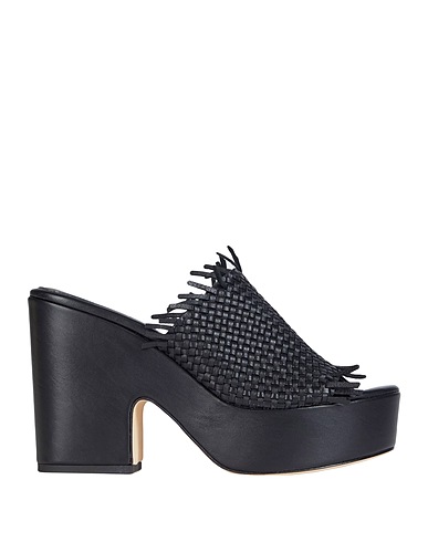 L'ARIANNA Sandalen Schwarz Leder
