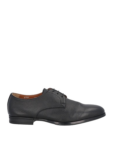 DOUCAL'S Stringate Nero 100% Pelle di vitello