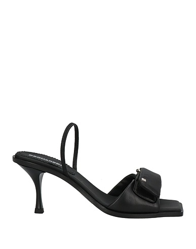 DSQUARED2 Sandals Black Kidskin