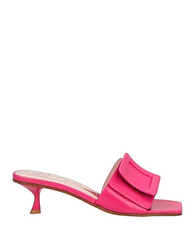 ROGER VIVIER Sandals Fuchsia Leather