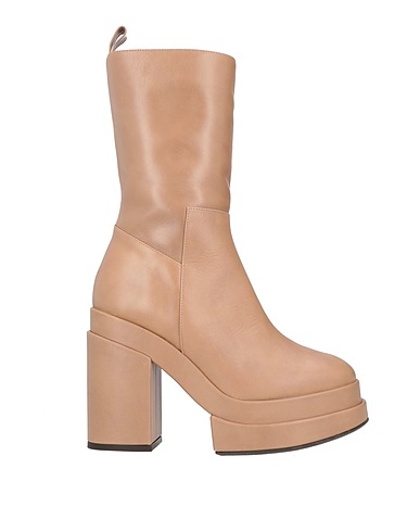 PALOMA BARCELÓ Stiefelette Beige Leder