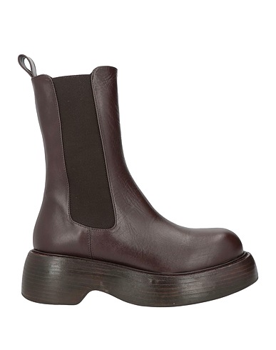 PALOMA BARCELÓ Ankle boot Dark brown Soft Leather