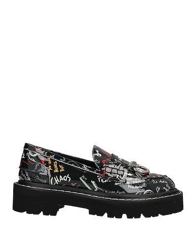 MSGM Loafers Black Soft Leather