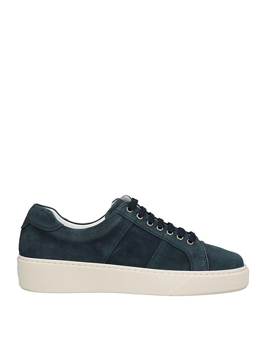 ATTIMONELLI'S Sneakers Slate blue Leather