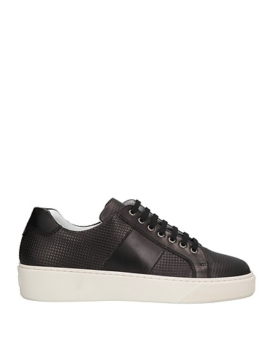 ATTIMONELLI'S Sneakers Black Soft Leather
