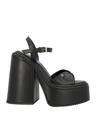 DSQUARED2 Sandals NERO Soft Leather