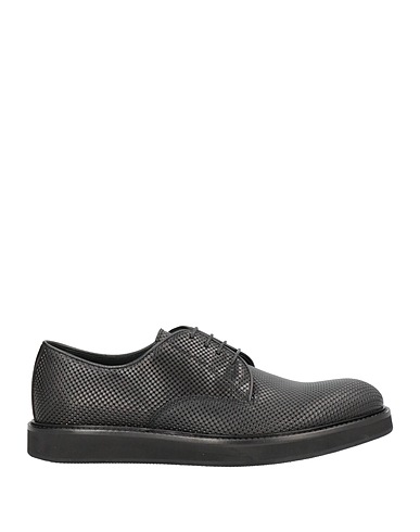 ATTIMONELLI'S Laced shoes Black Calfskin