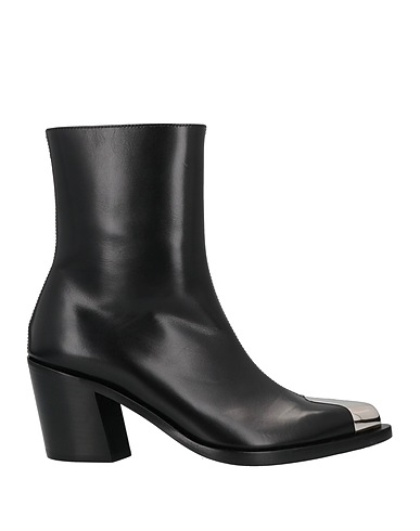 MCQUEEN Ankle boot Black Soft Leather