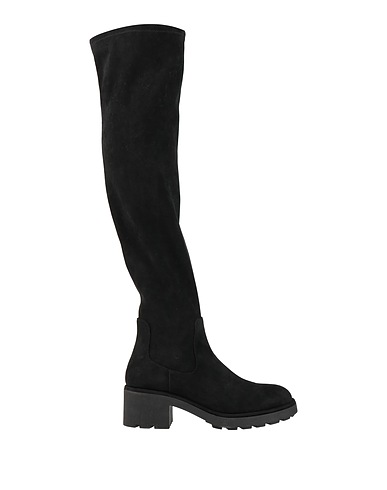 NINALILOU Boots Black Textile fibres
