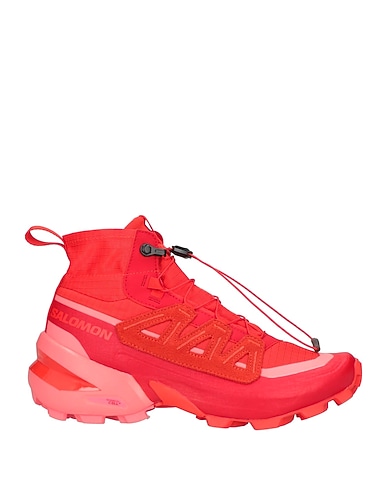 MM6 MAISON MARGIELA x SALOMON Sneakers Tomatenrot Leder, Gewebefasern
