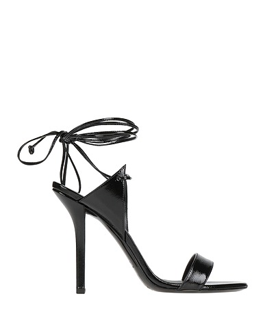 PHILOSOPHY di LORENZO SERAFINI Sandals Black Soft Leather