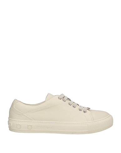 FERRAGAMO Sneakers White Calfskin