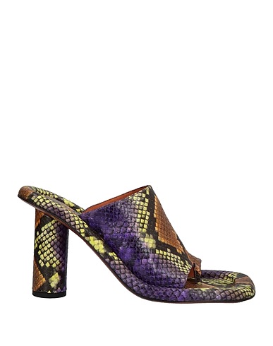 AMBUSH Flip flops Camel Soft Leather