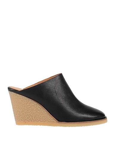 ISABEL MARANT Mules and clogs Black 100% Calfskin