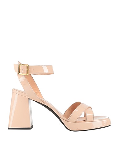 GIAMPAOLO VIOZZI Sandalen Hellrosa Leder